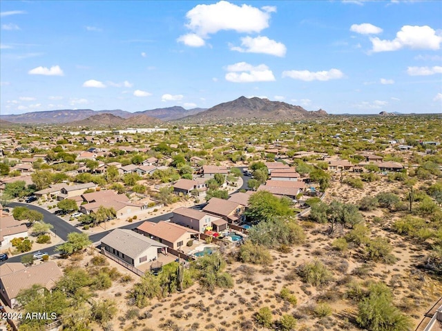 4657 E Matt Dillon Trl, Cave Creek, AZ 85331 - aerial perspective of suburban area with a mountainous background