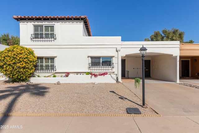 view of front of house