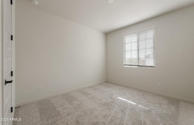 empty room with light carpet