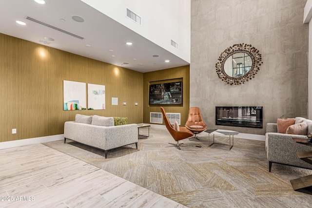 3131 N Central Ave Unit 7004, Phoenix, AZ 85012 - building lobby with recessed lighting and a towering ceiling