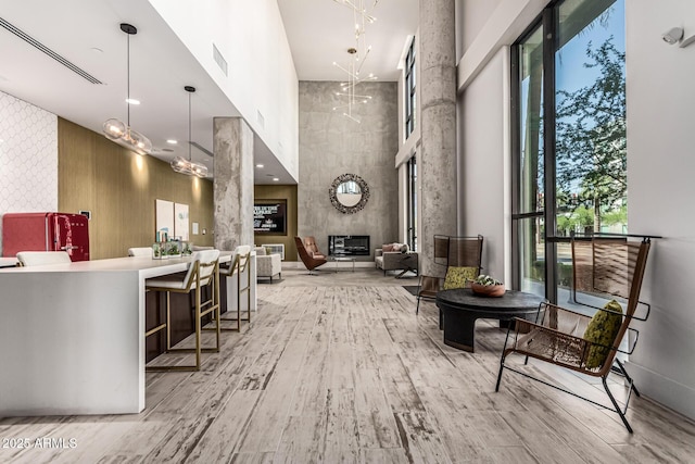3131 N Central Ave Unit 7004, Phoenix, AZ 85012 - common area featuring a high ceiling