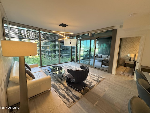 7120 E Kierland Blvd Unit 404, Scottsdale, AZ 85254 - living room with floor to ceiling windows