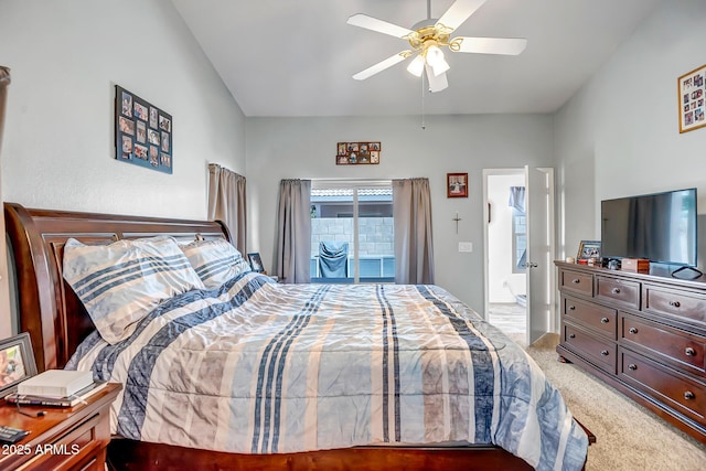 15558 N Ulrich Way, Surprise, AZ 85374 - bedroom with light carpet and a ceiling fan
