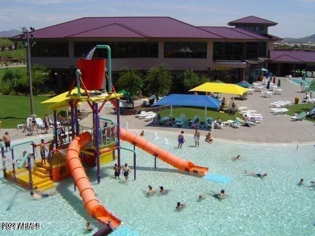 view of jungle gym