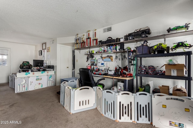 storage room with visible vents