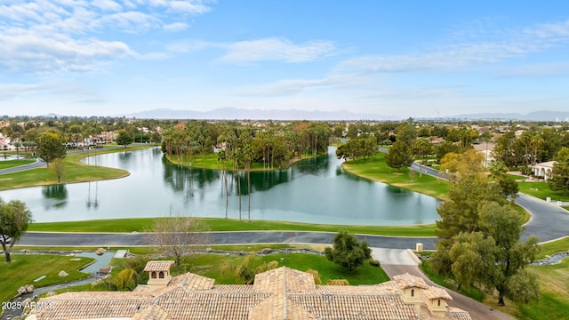 property view of water