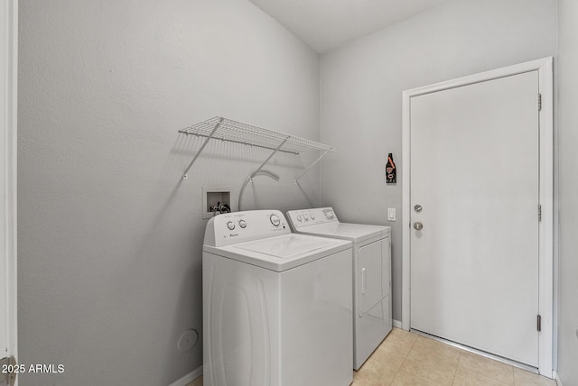 20450 N Shadow Mountain Dr, Surprise, AZ 85374 - washroom with separate washer and dryer