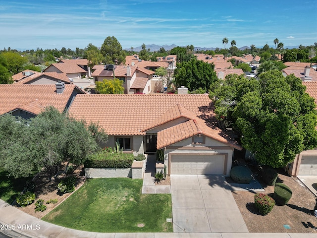 1226 E Greenway Cir, Mesa, AZ 85203 - aerial perspective of suburban area