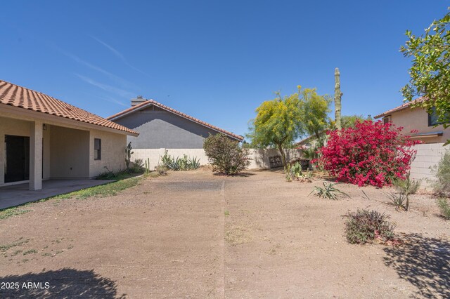 1226 E Greenway Cir, Mesa, AZ 85203 - view of yard with fence and a patio