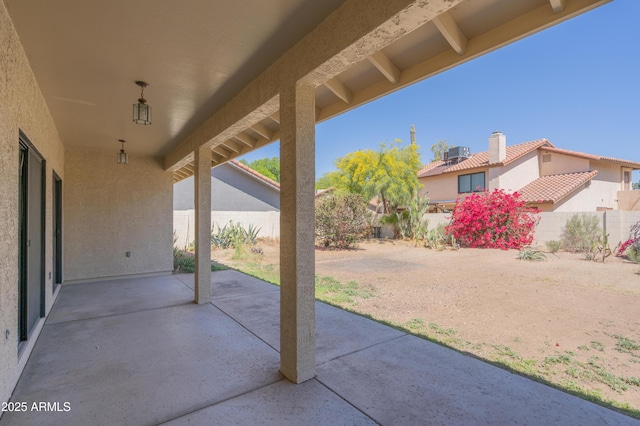 1226 E Greenway Cir, Mesa, AZ 85203 - view of patio featuring a fenced backyard
