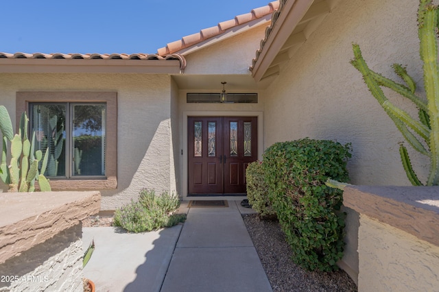 1226 E Greenway Cir, Mesa, AZ 85203 - doorway to property featuring stucco siding