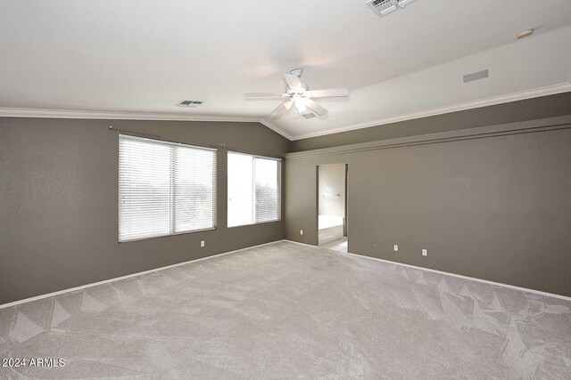 4321 E Desert Sky Ct, Cave Creek, AZ 85331 - hallway with visible vents, wood finished floors, an upstairs landing, and crown molding
