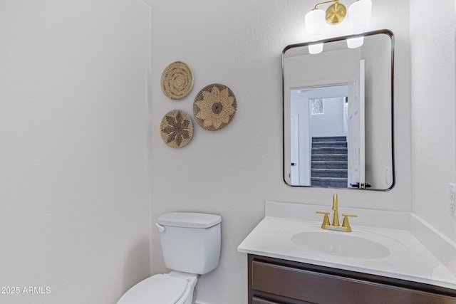 1612 E Desert Rose Trl, San Tan Valley, AZ 85143 - half bathroom with toilet and vanity