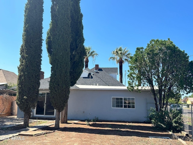 view of rear view of house