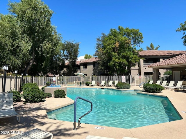 15225 N 100th St Unit 1220, Scottsdale, AZ 85260 - pool with fence and a patio area