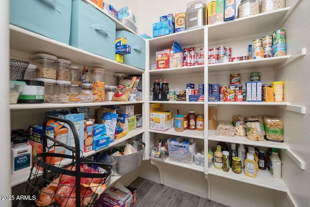 view of pantry