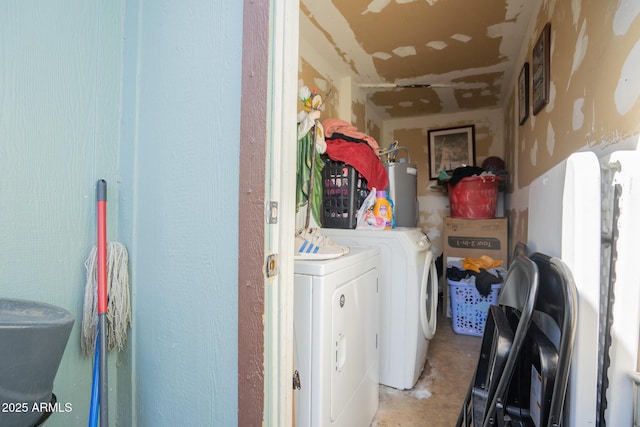 laundry room featuring laundry area and independent washer and dryer