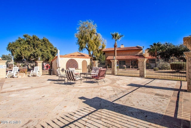 view of patio