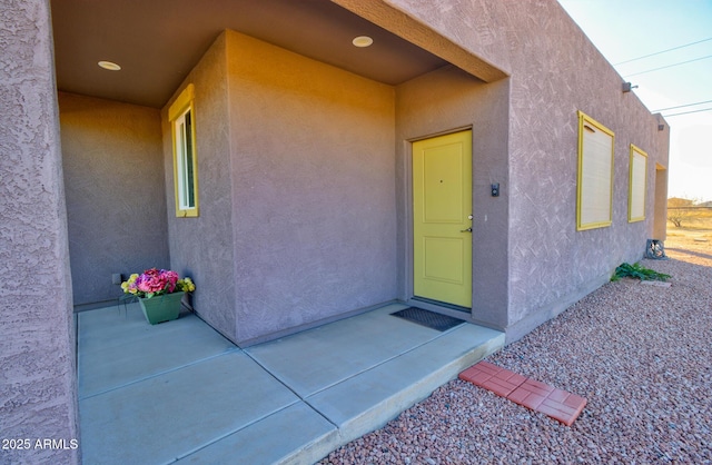 view of property entrance