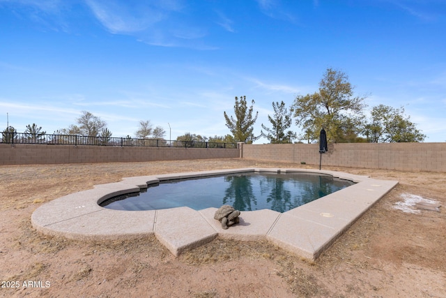 view of pool