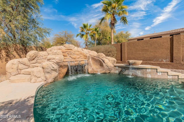 5917 N 133rd Ave, Litchfield Park, AZ 85340 - view of pool featuring a fenced in pool and fence
