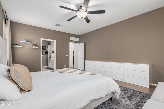 609 S 122nd Dr, Avondale, AZ 85323 - bedroom with tile patterned flooring and a ceiling fan