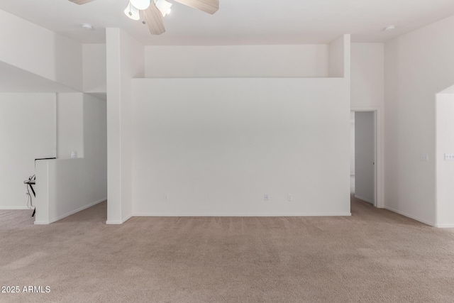 14936 W Maui Ln, Surprise, AZ 85379 - unfurnished room featuring light carpet, ceiling fan, and a smoke detector