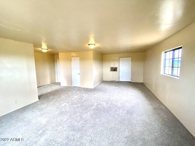 empty room with carpet floors