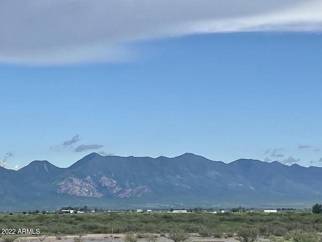view of mountain feature