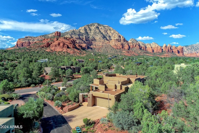 view of mountain feature