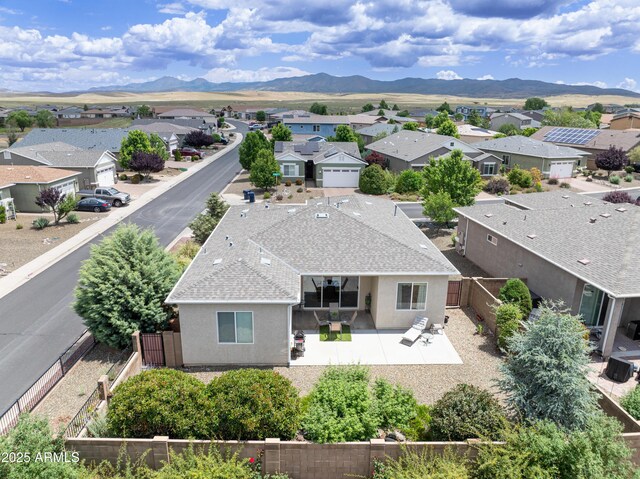 12935 E Ramos St, Dewey, AZ 86327 - aerial perspective of suburban area with a mountain backdrop