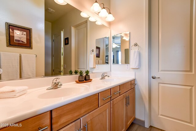 12935 E Ramos St, Dewey, AZ 86327 - bathroom with double vanity