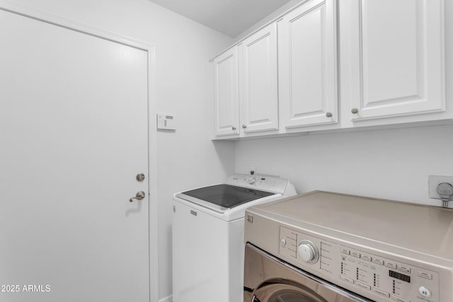 4301 E Abraham Ln, Phoenix, AZ 85050 - laundry room featuring washer and dryer and cabinet space