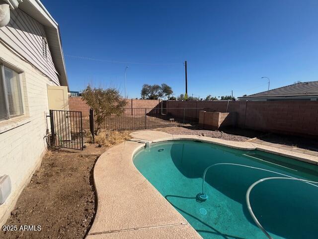 view of pool