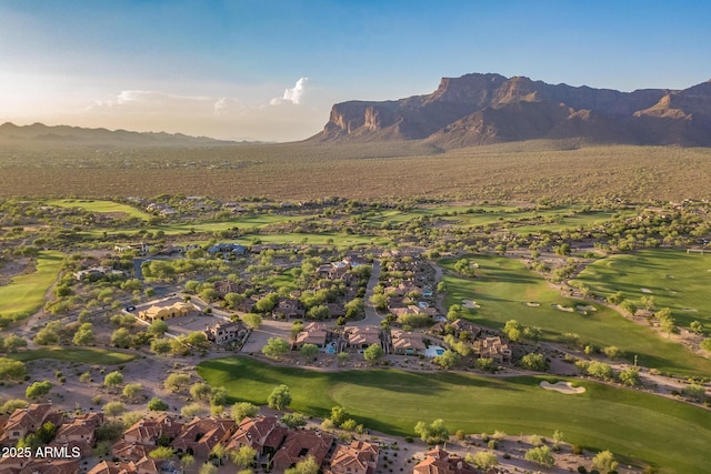 7710 E Golden Eagle Cir, Gold Canyon, AZ 85118 - mountain view featuring nearby suburban area and a local golf course