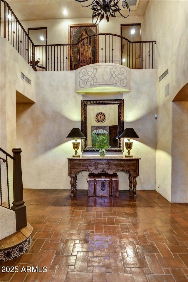 7710 E Golden Eagle Cir, Gold Canyon, AZ 85118 - stairway with a high ceiling