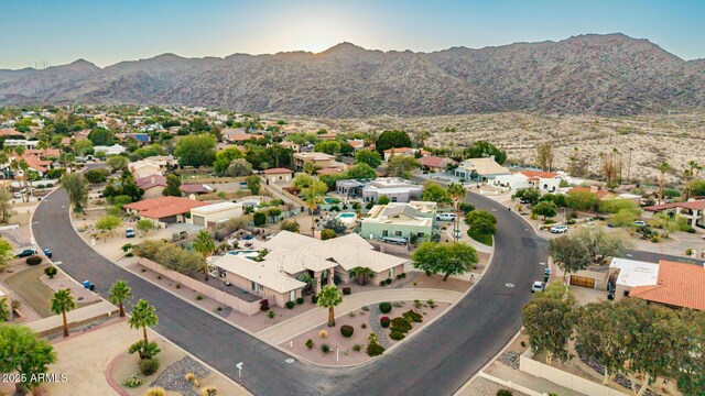 3733 E Kachina Dr, Phoenix, AZ 85044 - aerial perspective of suburban area with a mountainous background