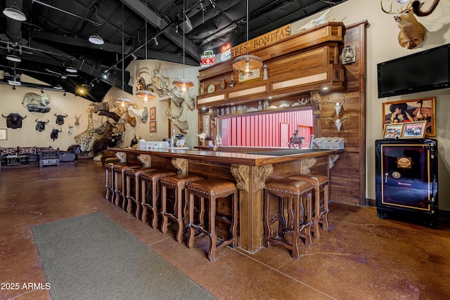 51238 N Pinal Ranch Rd, Miami, AZ 85539 - bar featuring a bar and a high ceiling