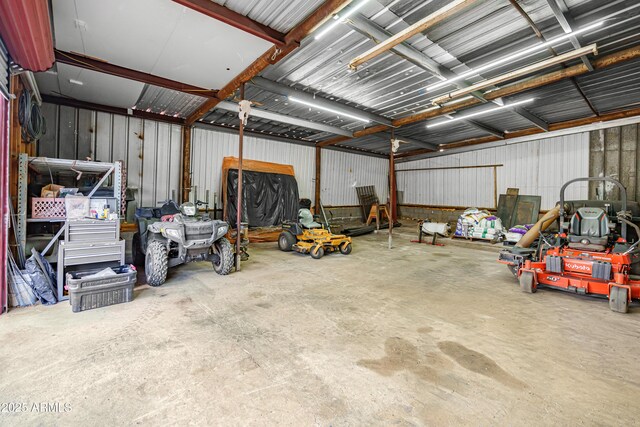 51238 N Pinal Ranch Rd, Miami, AZ 85539 - garage featuring metal wall