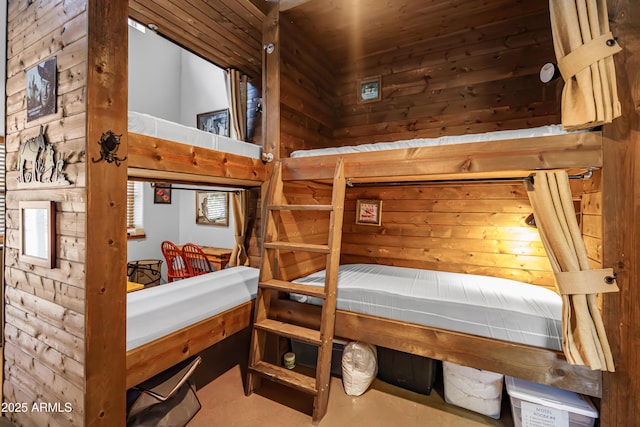 51238 N Pinal Ranch Rd, Miami, AZ 85539 - bedroom featuring wooden walls