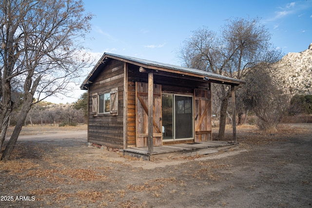 51238 N Pinal Ranch Rd, Miami, AZ 85539 - view of outbuilding featuring an outdoor structure