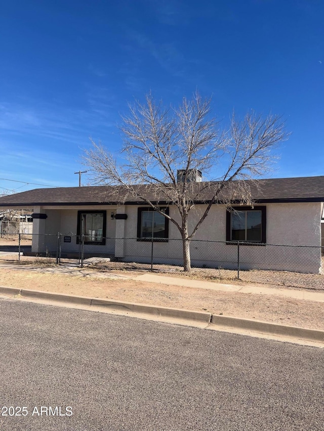 view of ranch-style house