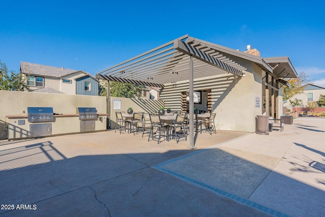 613 W Winchester Dr, Chandler, AZ 85286 - view of patio / terrace with a pergola