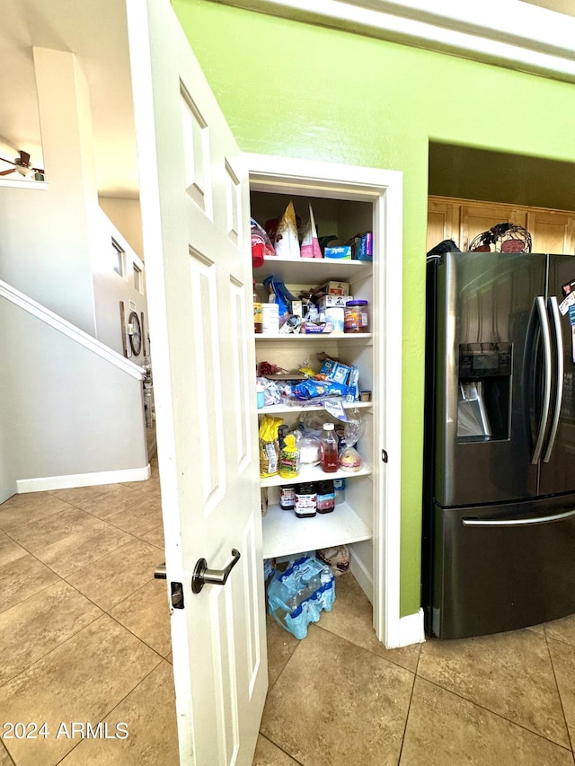 view of pantry