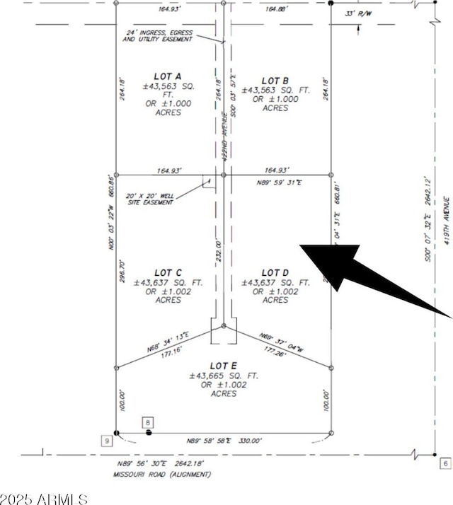 422XX W Bethany Home Rd Lot D, Lot D, Tonopah AZ, 85354 land for sale