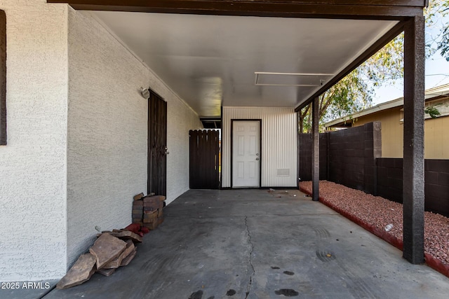 1644 W Mountain View Rd, Phoenix, AZ 85021 - view of patio / terrace with a carport