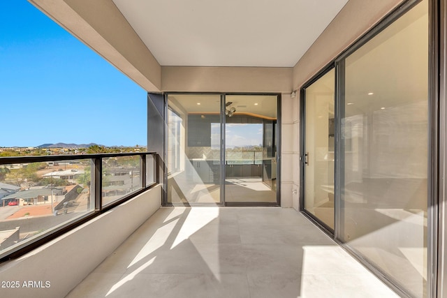 balcony with a sunroom