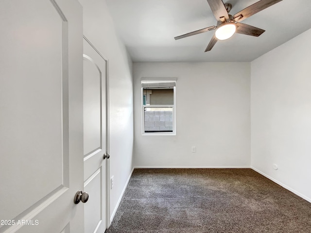 35337 W San Alvarez Ave, Maricopa, AZ 85138 - carpeted empty room with a ceiling fan and baseboards