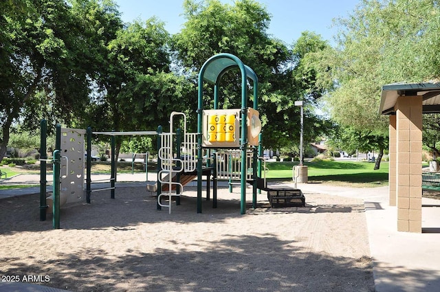 view of community playground