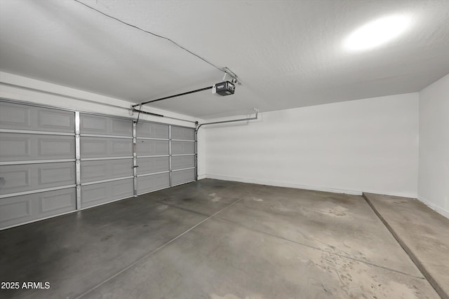 3524 W Alyssa Ln, Phoenix, AZ 85083 - garage featuring baseboards and a garage door opener